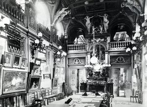 Reading Room and Art Gallery of the Bon Marché Department Stores, Paris, late 19th century